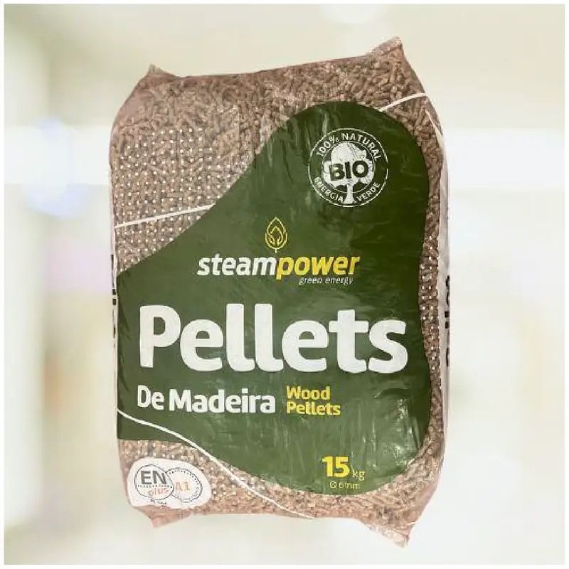 Palete de 65 sacos de pellets Steampower - Image 4