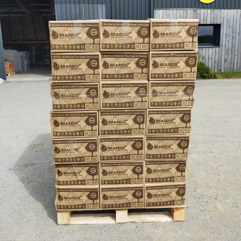 Briquetes de Madeira Prensada Brazeco – 100% Carvalho e Faia - Image 2
