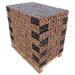 Briquetes de Madeira Pini-Kay – 100% Fibra Limpa