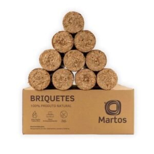 Palete de Briquetes Martos – 110 Caixas (9 kg cada)