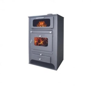 Fogão a lenha La Nordica Super Max de 6 kW – aço porcelanizado