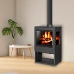 Fogão a lenha – BELLEZA MODENA VISION Vidro triplo – 10 kW